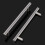12mm Brushed Nickel Stainless Steel Cabinet Door Handle & Drawer Pulls for Cupboard Knobs - Durable Surface Finish 5