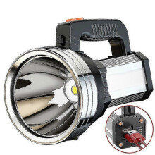 P50 Strong Light Usb Charging Emergency Searchlight Patrol Miner's Lamp Long-range Waterproof Flashlight_m24