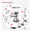 Stainless Steel Manual Meat Grinder - Multi-Function Sausage Stuffer/Enema Machine 5
