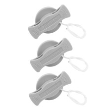 3 Stück aufblasbares Boot Ventil Professionell 8-Zähne PVC Leckdichtes Ersatz-Luftventil für Kajaks Gummyachten