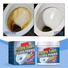 Foaming Toilet Cleaning Powder - Stain & Limescale Remover for Bathroom Tubs & Ceramic Floors