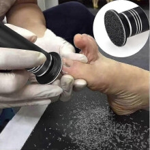 Upgraded Electric Callus Remover with 60 Sandpaper Heads - Adjustable Speed Foot File for Dead Skin Removal