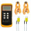 Digital K Type Thermocouple Thermometer(-50-1300C) Dual Channel 1