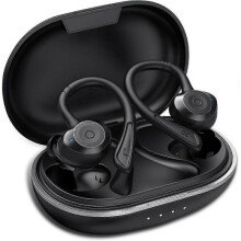 IPX7 Waterproof Bluetooth Sports Earphones - 36H Playtime Wireless Headphones for Running/Gym with HD Sound