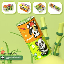 (Style D )Puzzle Panda Magic Cube avec surface texturée pour enfants jeu et apprentissage précoce