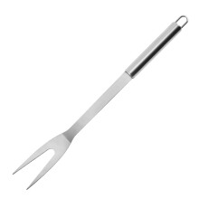 Stainless Steel BBQ Serving Fork Carving Fork for Grilling Meat and Steak Clamp Fork Cooking Fork
