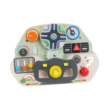 Simulation Steering Wheel Toy Plastic For Ages 1-3 Educational Toy For Toddlers Unisex Baby