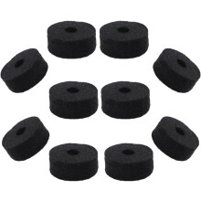Cymbal Stands Felt Disc Round Black Felt Replacement Pack Of 10 Cymbal Protection Compatible With Cymbal Stands