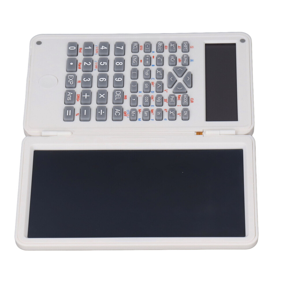 Multifunction Scientific Calculator With Erasable Board Â Abs, Cr2025, 165Mah White 7891337814377