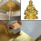 (Black) 100 Sheets Imitation Gold Foil Paper Decorative Gold Foil Sheets for Bronzing 4