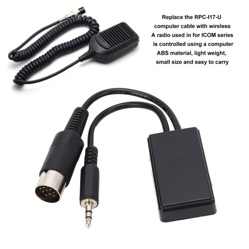 Bluetooth-Konverterkabel für IC-718 IC-7000, ABS 2