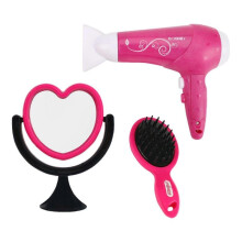 (Pink E) Children's Grooming Toys , Children's Play House Hairdressing Toys Set , Educational Toys For Girls Gifts Toy Playsets