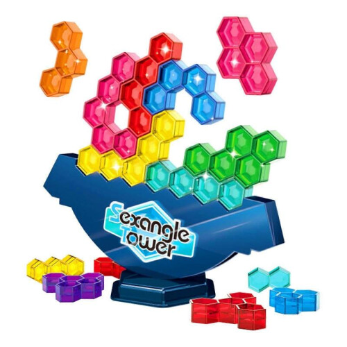 Puzzle Chessboard Toy Stacking Children's Tower Toy Toy Playsets 2