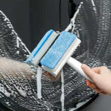 Comfort Grip Glass Wiper for Shower & Bathroom Mirrors Dual Side Screen Cleaner