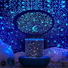 Remote Control and Timer Design Seabed Starry Sky Rotating LED Star Projector for Bedroom, Night Light for Kids, Night Color Moon Lamp for Children Ba