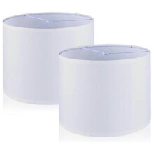 Lamp Shades, 2Pcs Drum Lampshade for Table Lamp Floor Lamps, 13x13x10Inch Lampshades Replacement Fa