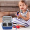 Blue EVA Storage Case for Bitzee Digital Pet with Mesh Pocket 5