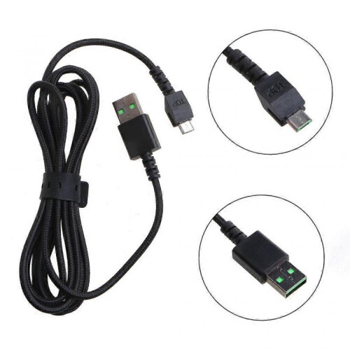 USB Mouse Cable for Razer Viper Ultimate,Basilisk Ultimate Charging Line 1.8m 1