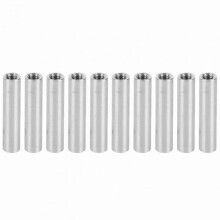 10 Pieces Aluminum Standoff Spacer Supports with M4x0.7mm Thread-Length 26mm Round Female Fasteners
