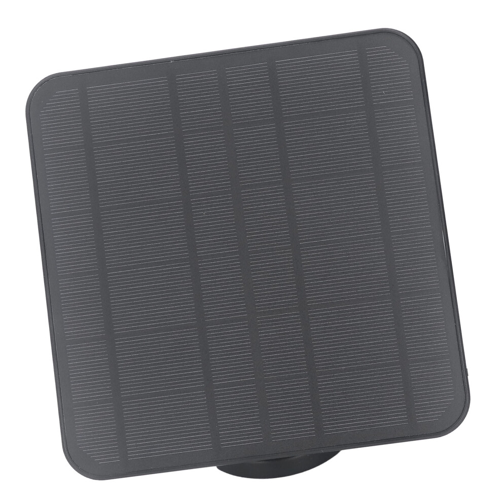 Adjustable 12W Solar Panel For Ring Camera Ip65 Waterproof Black Finish 6931337827692