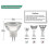 12-Pack 12v 20w Dimmable 2700k Warm White Mr11 Gu4 Halogen Bulbs for Ceiling Light 4