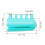 5pcs Plastic Yarn Guide Set, Adjustable, Green & Blue for Knitting 2