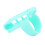 5pcs Plastic Yarn Guide Set, Adjustable, Green & Blue for Knitting 10