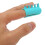 5pcs Plastic Yarn Guide Set, Adjustable, Green & Blue for Knitting 9