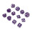15pcs Acrylic Polyhedral Dice Set 3-100 Sides for Table RPG Games 5