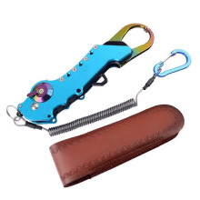 (Blue black) Fishing Lip Gripper Fishing Lip Grip Fish Grabber Lip Gripper Fishing Tackle