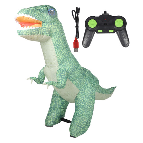 Inflatable Dinosaur Toy Car 180cm Remote Control, 2.4GHz 2