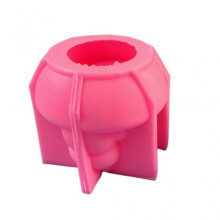 Frog Candle Holder Silicone Molds Candlesticks Resins Molds Clay Castings Mould