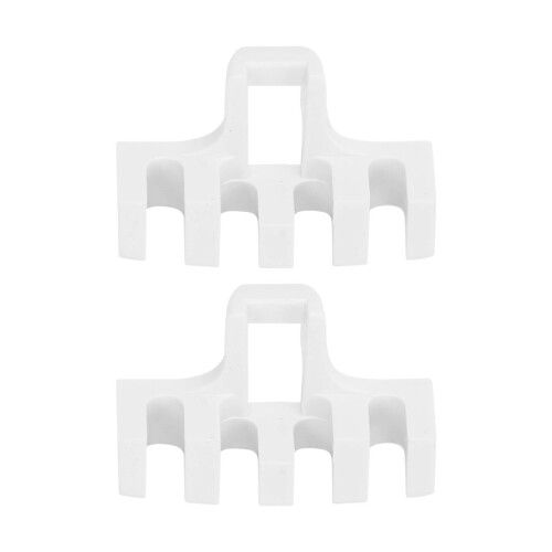 2 Stück Schläger-Ladeverteiler Weiß 0,2 oz Set 2