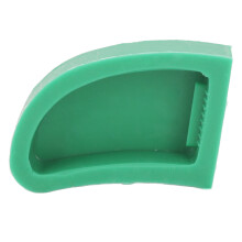 Dental-Silikon-Schlitzbodenform 5,5 3,5 cm Grün