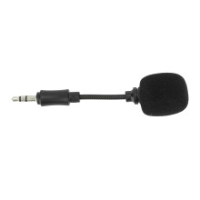 Telefon-Mini-Mikrofon ABS 3 cm langes Kabel 3,5 mm 20 Hz–20 kHz
