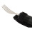 Adaptiv Edelstahl-Gabel - Bequemer Griff 8