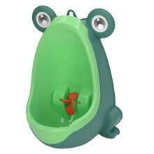 Kinder-Urinal für Jungen | Wandmontierte Töpfchen-Trainingshilfe | Grüner Kunststoff – Spaß am Zielen