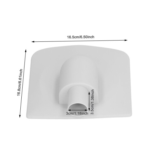 PP-Vakuumplattenadapter 70 g kompakte Poolarmaturen 1