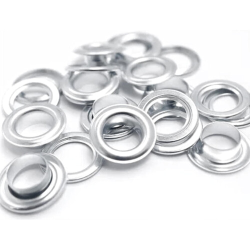 1000 Stück 12 mm Ösen-Set 20125 mm Silber 2