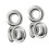 1000 Stück 12 mm Ösen-Set 20125 mm Silber 4