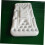Inflatable Table White For Outdoor Activities, Pool Drink Holder, Floating Drink Holder, Inflatable Roller Coaster 3