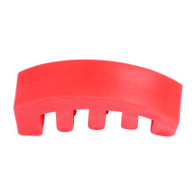 Roter Gummi Übungsdämpfer für Violine für Anfänger Lautstärkereduktion 10 cm