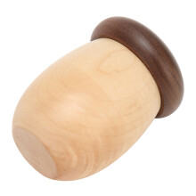 Acorn Zahnstocherbehälter 8 cm 3,15 Zoll Walnuss/Ahorn
