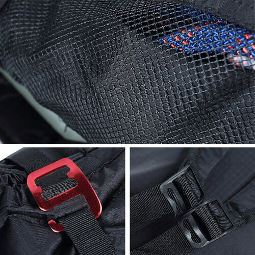Folding Waterproof Climbing Rope Bag - Durable Oxford Fabric 80L 1