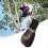 Steel Ball Throwing Rope Bag for Rock Climbing with D Ring Hook 500g 1