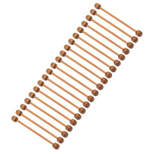 Holz-Tapisseriestangen 20 Stück Mini-Aufhängestangen für Bastel-Deko-DIY-Projekte