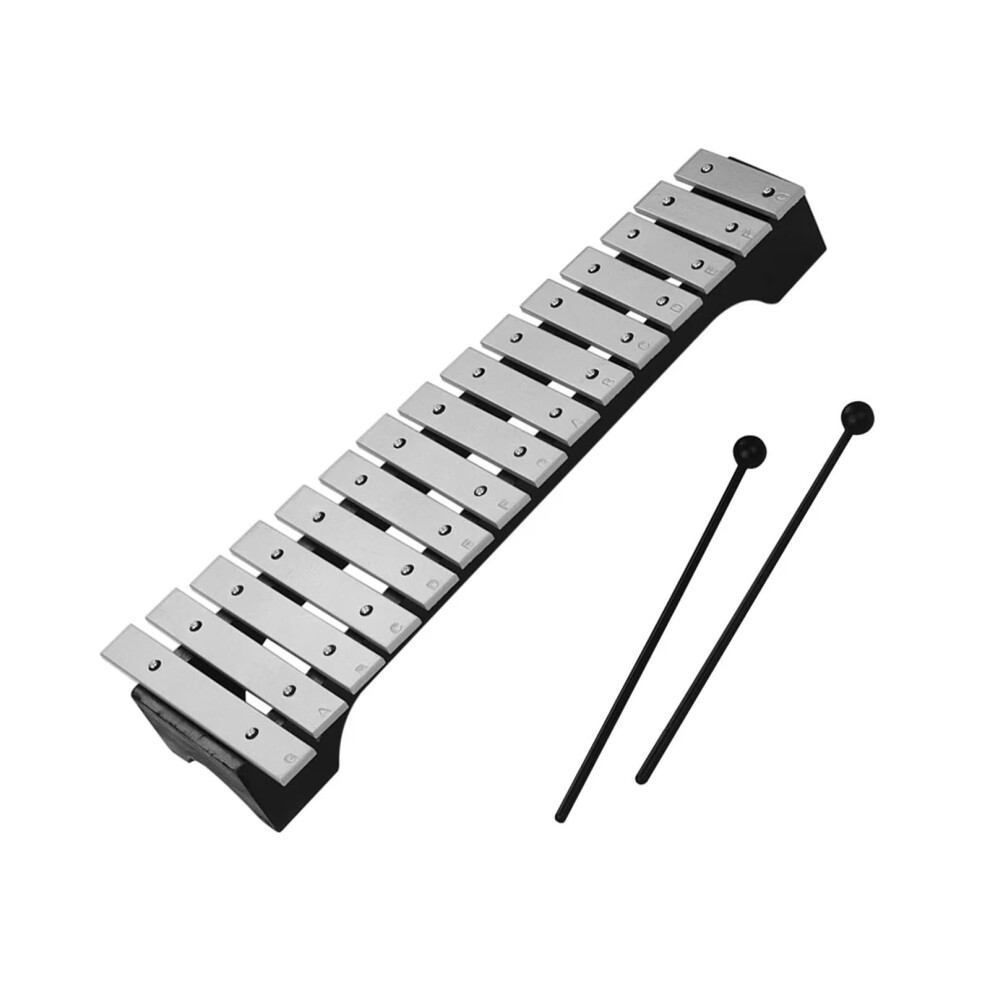 Xylophone 15-Tone Aluminium Chime With Wooden Base Color1