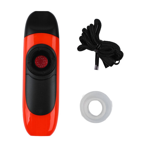 Kazoo ABS-Harz 11 cm orange Flötenmembran 2