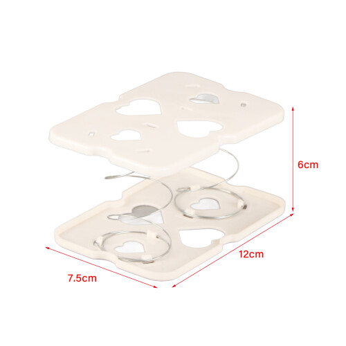 Taschentuchbox-Spring-Modell: TBSS-01 50 g ABS/Metall 1