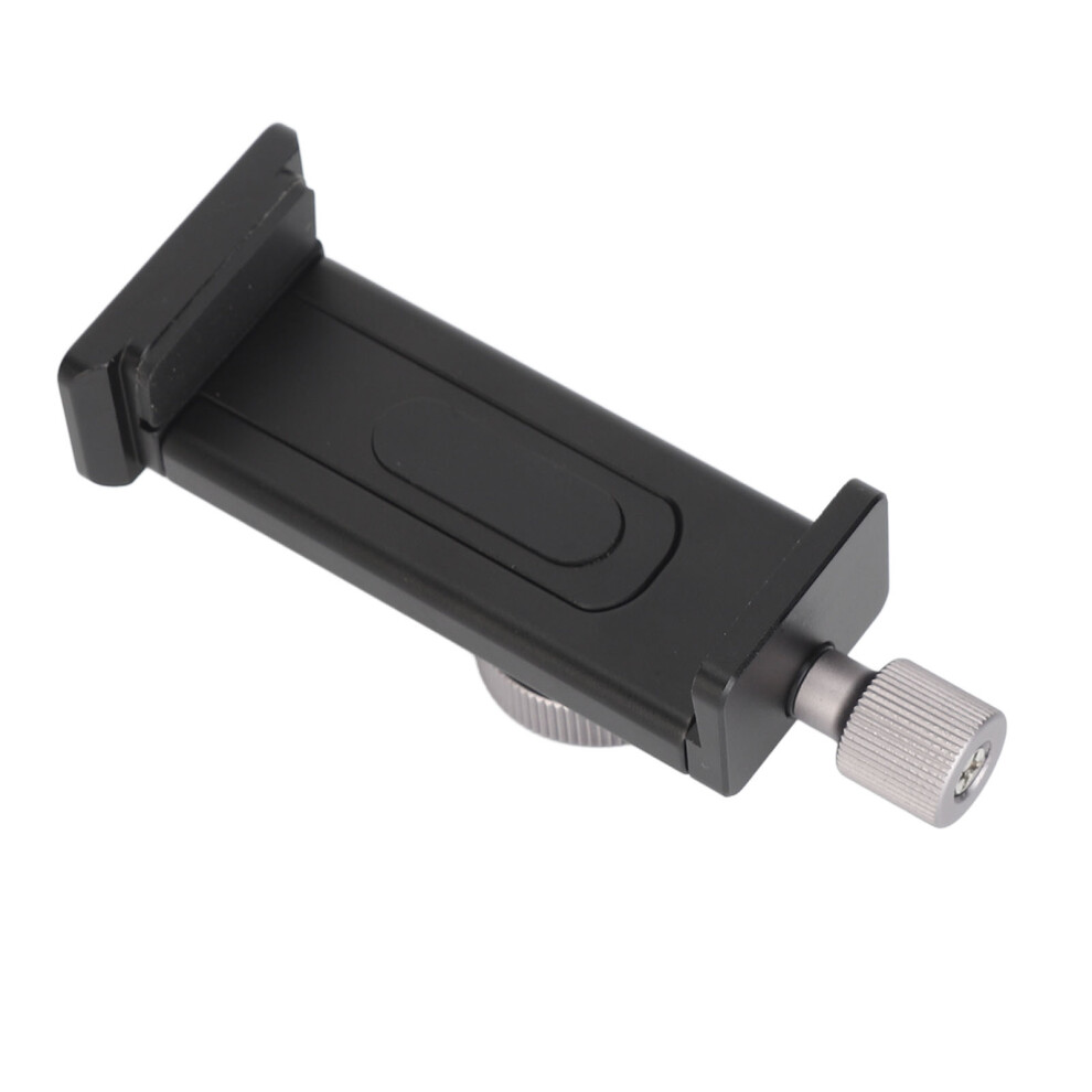 Aluminum Alloy Phone Tripod Mount With Cold Shoe & 1/4In Screw Hole 4021337875518